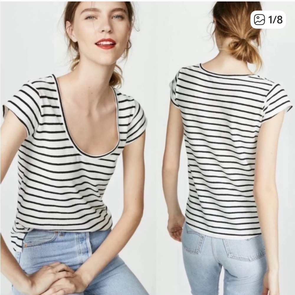 Theory Easy U Navigate Scoop Neck Women’s Top
